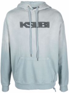 Ksubi hoodie à logo imprimé - Bleu