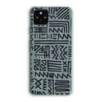 Marrakech print: Google Pixel 5a 5G Transparant Hoesje