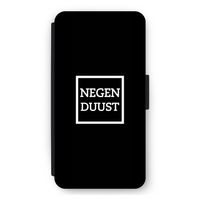 Negenduust black: iPhone 11 Pro Max Flip Hoesje