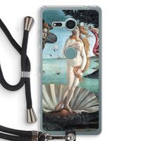 Birth Of Venus: Sony Xperia XZ2 Compact Transparant Hoesje met koord