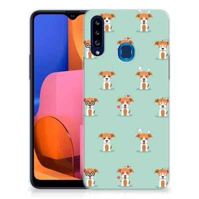Samsung Galaxy A20s | TPU Hoesje | Pups Samsung Galaxy A20s | TPU Hoesje | Pups