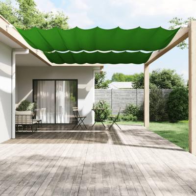 VidaXL Luifel verticaal 300x360 cm oxford stof lichtgroen