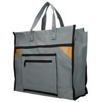 Stevige Boodschappentas Basic Breed Grijs