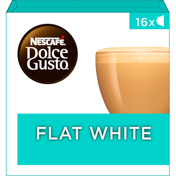 NESCAFÉ Dolce Gusto, Flat White, 16 capsules, 187,2 gr bij Jumbo