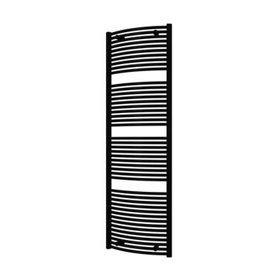 Designradiator BWS Odro Gebogen met Zijaansluiting 180,8x58,5 cm 1112 Watt (14 kleuren)