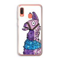 Lama: Samsung Galaxy A20e Transparant Hoesje