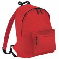 Bagbase rugzak/rugtas voor kinderen - rood - 14 Liter - boekentas/gymtas - 38 x 28 x 19 cm