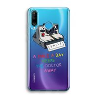 Smile: Huawei P30 Lite Transparant Hoesje
