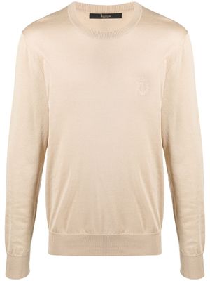 Billionaire pull à broderies - Tons neutres
