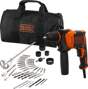 Black & Decker BEH710SA40 boor 2800 RPM Zwart, Oranje