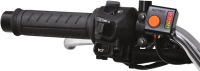 DAYTONA handvatverwarming heated grips atv 2x22mm, open, 4-stage DAYTONA handvatverwarming heated grips atv 2x22mm, open, 4-stage