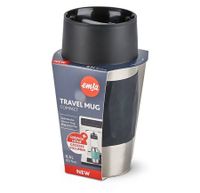 Emsa Thermosbeker Travel Mug Compact Zwart 300 ml - thumbnail