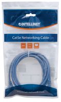 Intellinet 342582 RJ45 Netwerkkabel, patchkabel CAT 6 U/UTP 1.50 m Blauw 1 stuk(s) - thumbnail