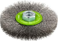 Bosch Accessoires Schijfborstel, roestvrij 115 mm, 0,3 mm, 8500 U/ min, 14 1st - 2608622107