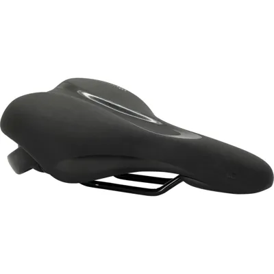 Zadel Selle Royal Rio Unitech - Zwart - met Handvat