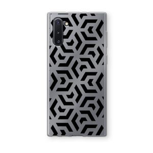 Crazy pattern: Samsung Galaxy Note 10 Transparant Hoesje