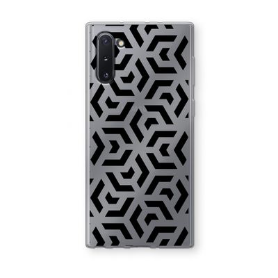 Crazy pattern: Samsung Galaxy Note 10 Transparant Hoesje