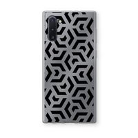 Crazy pattern: Samsung Galaxy Note 10 Transparant Hoesje