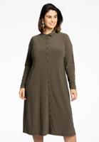 Yoek Blouse midi | Licht Groen | Maat 38/40