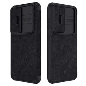 Nillkin Qin Pro Series Samsung Galaxy S23+ 5G Flip Case - Zwart