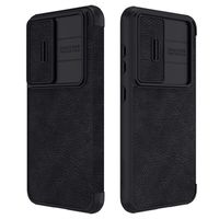 Nillkin Qin Pro Series Samsung Galaxy S23+ 5G Flip Case - Zwart - thumbnail