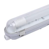 LED TL armatuur 60cm - T8 (G13) - 9W 990 lumen (110lm/W) - 6000K daglicht wit (860) - Koppelbaar - Flikkervrij - IP65 Waterdicht - LED TL Lamp