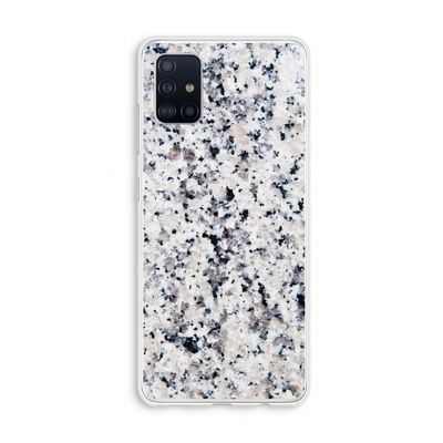 Gespikkelde marmer: Galaxy A51 4G Transparant Hoesje
