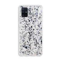 Gespikkelde marmer: Galaxy A51 4G Transparant Hoesje