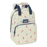 Schoolrugzak Nait Nait Coches Beige 20 x 28 x 8 cm