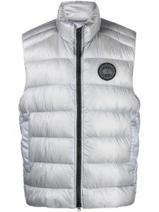 Canada Goose gilet matelassé Crofton métallisé - Gris