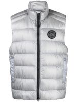 Canada Goose gilet matelassé Crofton à fini métallisé - Gris