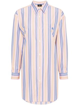 ETRO chemise en coton GE01 à rayures - Bleu