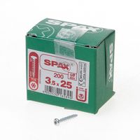 Spax bolkop t15 3,5x25(1000)