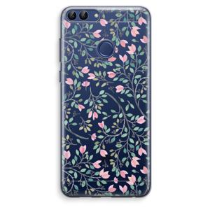 Sierlijke bloemen: Huawei P Smart (2018) Transparant Hoesje