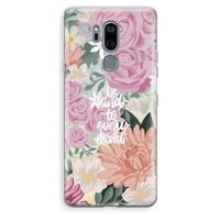Kindness matters: LG G7 Thinq Transparant Hoesje