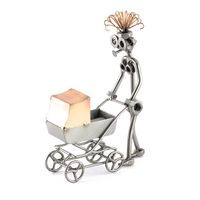Vrouw met kinderwagen Vrouw met kinderwagen