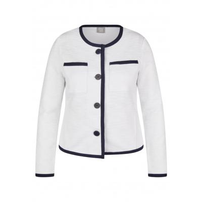 Rabe - Wit | Dames | Jasje | Wit | 48 | regular | Kamst mode