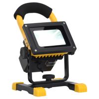 VidaXL Spotlight met handvat oplaadbaar led 30 w koudwit