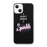 Sparkle quote: iPhone 13 Transparant Hoesje