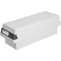 HAN 957-11 Kaartenbak Lichtgrijs Aantal kaarten (max.): 1.300 kaarten DIN A7 liggend