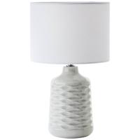 Brilliant TafellampIlysa grijs met wit - 94569/22