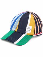 Thom Browne casquette à rayures multiples - Multicolore