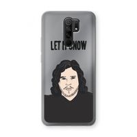 Let It Snow: Xiaomi Redmi 9 Transparant Hoesje