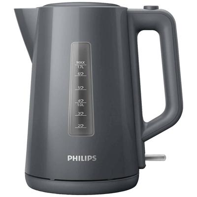 Philips Home Series 3000 Daily Waterkoker Snoerloos, Oververhittingsbeveiliging Aantal/Volume: 1.7 l Donkergrijs