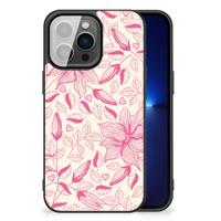 iPhone 13 Pro Bloemen Hoesje Pink Flowers