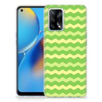 OPPO A74 4G | TPU bumper | Waves Green