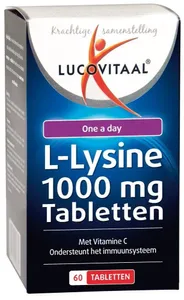 Lucovitaal - L-Lysine 1000 mg - 60 Tabletten