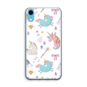 Fantasiewereld: iPhone XR Transparant Hoesje