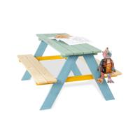 Kinderpicknickbank veelkleurig Kinderpicknickbank veelkleurig