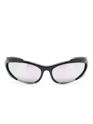 Balenciaga Eyewear lunettes de soleil Reverse Xpander à monture rectangulaire - Noir